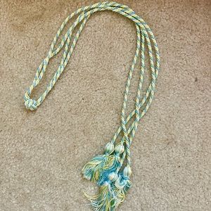 Tri Delta graduation cords